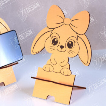 Intra απο ξύλο plywood 3mm-4mm πάχος – Τηλεφωνική βάση | Τραπεζοθήκη Smartphone Δίασταση 20x20 cm INTRAFABR-110670197 - Image 1