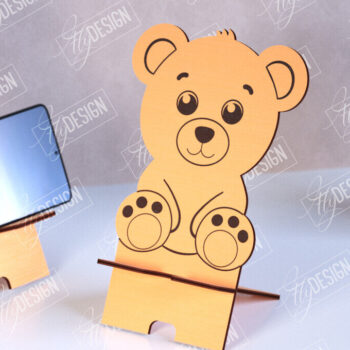 Intra απο ξύλο plywood 3mm-4mm πάχος – Τηλεφωνική βάση | Τραπεζοθήκη Smartphone Δίασταση 20x20 cm INTRAFABR-110670190 - Image 1