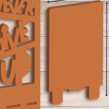 Intra απο ξύλο plywood 3mm-4mm πάχος – Βάση τηλεφώνου, Υποδοχή τηλεφώνου Δίασταση 20x20 cm INTRAFABR-90526875 - Image 3