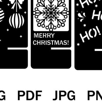 Intra απο ξύλο plywood 3mm-4mm πάχος – Πρότυπο βάσης τηλεφώνου Χριστούγεννα Δίασταση  20x20 cm INTRAFABR-44004800 - Image 2