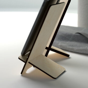 Intra απο ξύλο plywood 3mm-4mm πάχος – Τηλεφωνική βάση Δίασταση 20x20 cm INTRAFABR-25264258 - Image 4