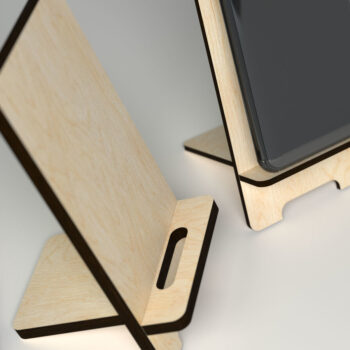 Intra απο ξύλο plywood 3mm-4mm πάχος – Τηλεφωνική βάση Δίασταση 20x20 cm INTRAFABR-25264258 - Image 5