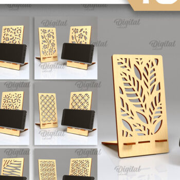 Intra απο ξύλο plywood 3mm-4mm πάχος – Δέσμη κοπής με λέιζερ βάσεις τηλεφώνου Δίασταση 20x20 cm INTRAFABR-98479919 - Image 1