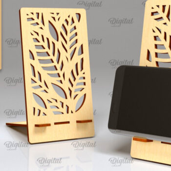 Intra απο ξύλο plywood 3mm-4mm πάχος – Δέσμη κοπής με λέιζερ βάσεις τηλεφώνου Δίασταση 20x20 cm INTRAFABR-98479919 - Image 2