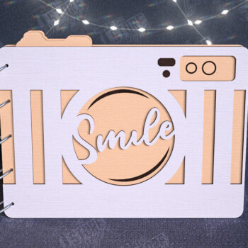 Intra απο ξύλο plywood 3mm-4mm πάχος – Πακέτο εξωφύλλων άλμπουμ φωτογραφιών | Βιβλίο | CNC Δίασταση 20x20 cm INTRAFABR-112682630 - Image 9