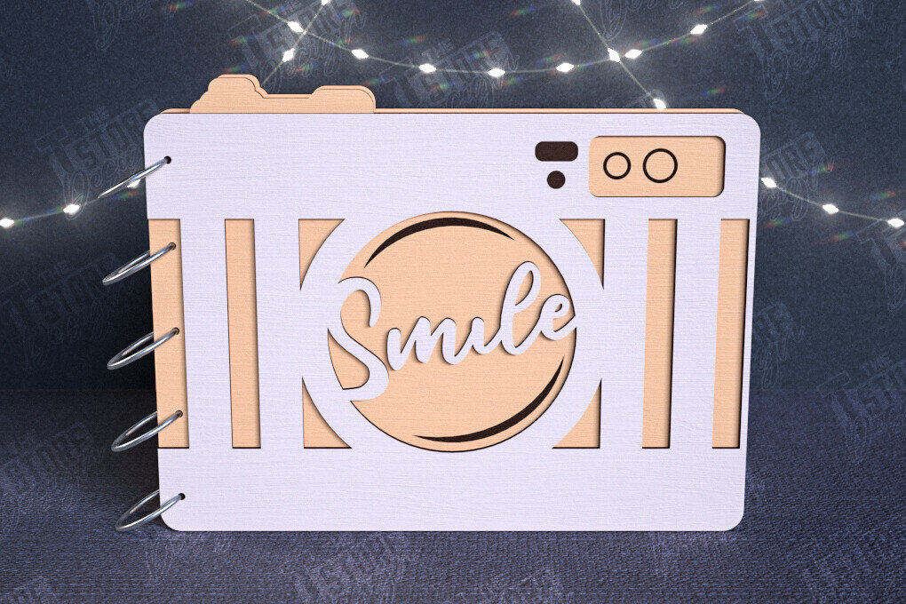 Intra απο ξύλο plywood 3mm-4mm πάχος – Εξώφυλλα άλμπουμ φωτογραφιών | Ξύλινο Βιβλίο | CNC Δίασταση  20x20 cm INTRAFABR-112682137