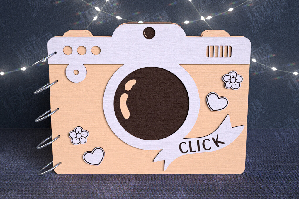 Intra απο ξύλο plywood 3mm-4mm πάχος – Εξώφυλλα άλμπουμ φωτογραφιών | Ξύλινο Βιβλίο | CNC Δίασταση  20x20 cm INTRAFABR-112682328