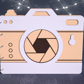 Intra απο ξύλο plywood 3mm-4mm πάχος – Εξώφυλλα άλμπουμ φωτογραφιών | Ξύλινο Βιβλίο | CNC Δίασταση  20x20 cm INTRAFABR-112682135 - Image 1