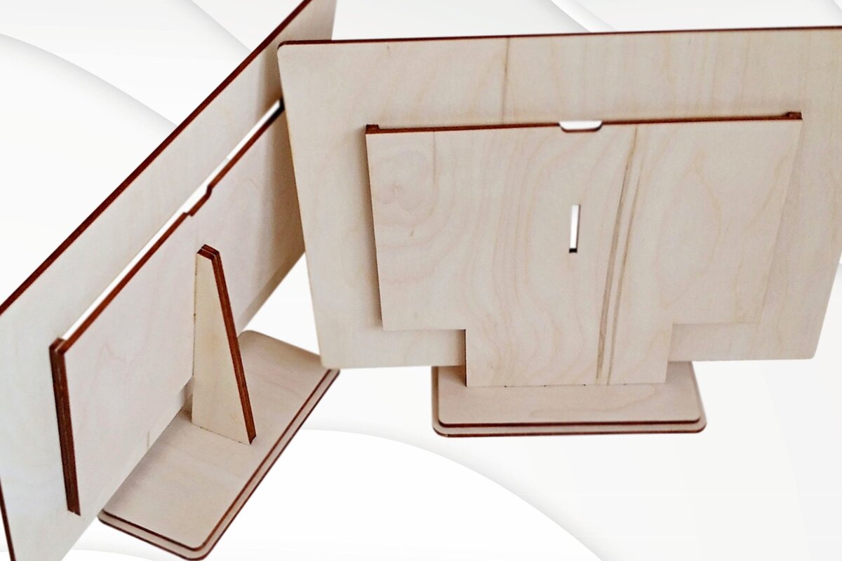 Intra απο ξύλο plywood 3mm-4mm πάχος – Κορνίζα φωτογραφιών Δίασταση  20x20 cm INTRAFABR-30428711