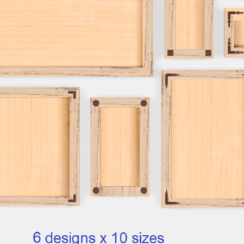 Intra απο ξύλο plywood 3mm-4mm πάχος – Αρχεία κοπής με λέιζερ δέσμης κορνίζας Δίασταση  20x20 cm INTRAFABR-120849945 - Image 1