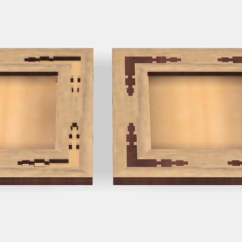 Intra απο ξύλο plywood 3mm-4mm πάχος – Αρχεία κοπής με λέιζερ δέσμης κορνίζας Δίασταση  20x20 cm INTRAFABR-120849945 - Image 7