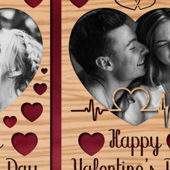 Intra απο ξύλο plywood 3mm-4mm πάχος – Πακέτο φωτογραφιών για την Ημέρα του Αγίου Βαλεντίνου Δίασταση  20x20 cm INTRAFABR-57269075 - Image 4