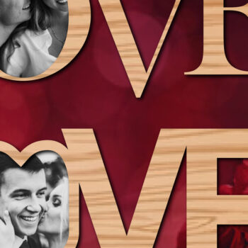 Intra απο ξύλο plywood 3mm-4mm πάχος – Πακέτο φωτογραφιών για την Ημέρα του Αγίου Βαλεντίνου Δίασταση  20x20 cm INTRAFABR-57269075 - Image 5