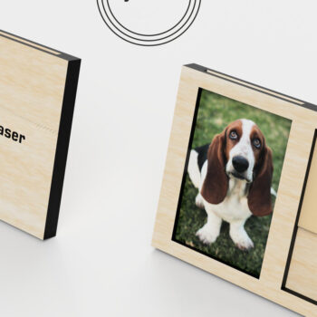 Intra απο ξύλο plywood 3mm-4mm πάχος – Στήριγμα κορνίζας φωτογραφίας 3x2 ιντσών, Δίασταση  20x20 cm INTRAFABR-108551412 - Image 1