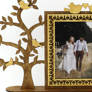 Intra απο ξύλο plywood 3mm-4mm πάχος – Κορνίζα φωτογραφιών. Αρχείο κοπής με λέιζερ Δίασταση  20x20 cm INTRAFABR-93793992 - Image 1