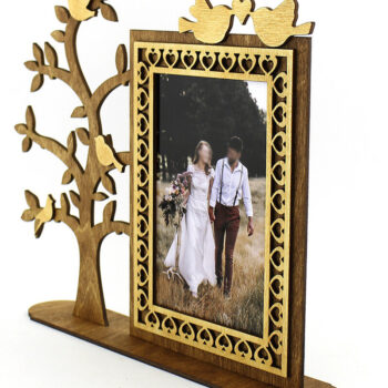 Intra απο ξύλο plywood 3mm-4mm πάχος – Κορνίζα φωτογραφιών. Αρχείο κοπής με λέιζερ Δίασταση  20x20 cm INTRAFABR-93793992 - Image 4