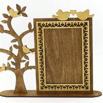 Intra απο ξύλο plywood 3mm-4mm πάχος – Κορνίζα φωτογραφιών. Αρχείο κοπής με λέιζερ Δίασταση  20x20 cm INTRAFABR-93793992 - Image 5