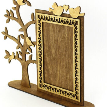 Intra απο ξύλο plywood 3mm-4mm πάχος – Κορνίζα φωτογραφιών. Αρχείο κοπής με λέιζερ Δίασταση  20x20 cm INTRAFABR-93793992 - Image 6