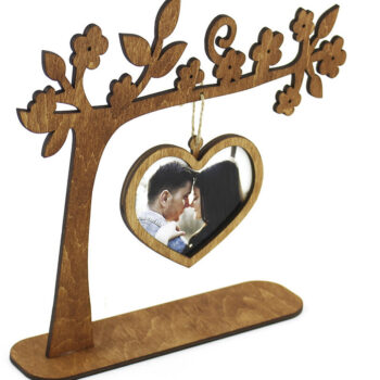 Intra απο ξύλο plywood 3mm-4mm πάχος – Κορνίζα "Love". Αρχείο κοπής με λέιζερ Δίασταση  20x20 cm INTRAFABR-95707115 - Image 4