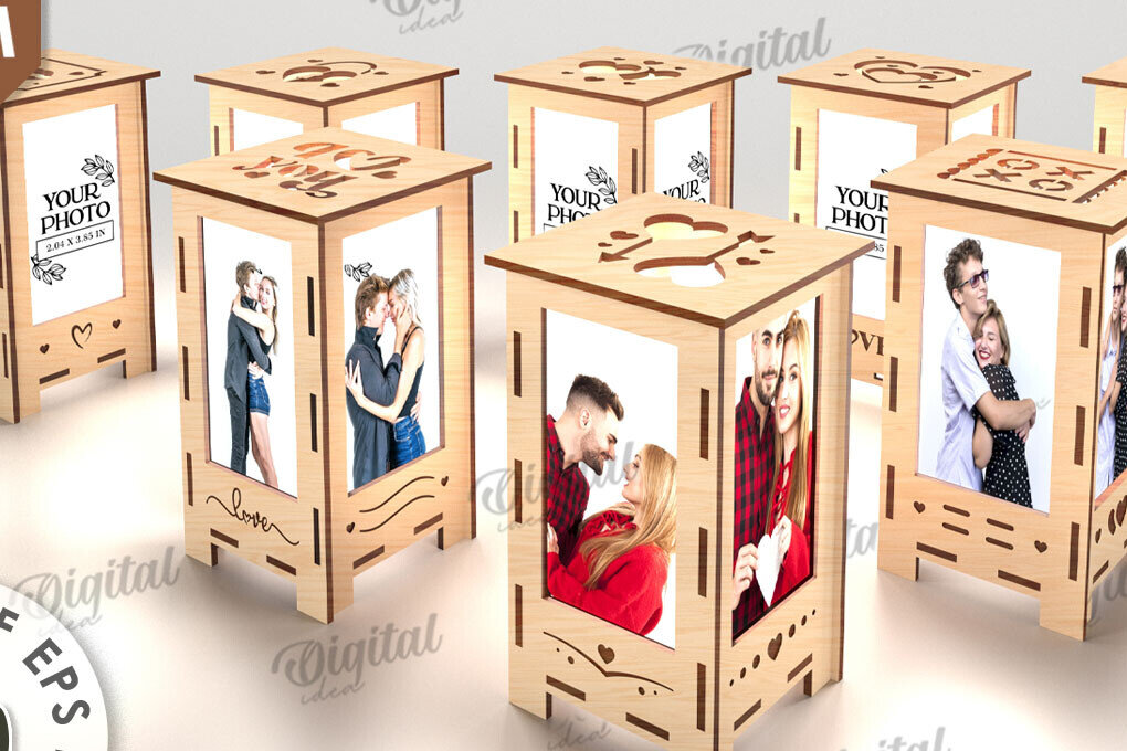 Intra απο ξύλο plywood 3mm-4mm πάχος – Πακέτο φωτογραφιών Nightlights με λέιζερ Δίασταση  20x20 cm INTRAFABR-116176732