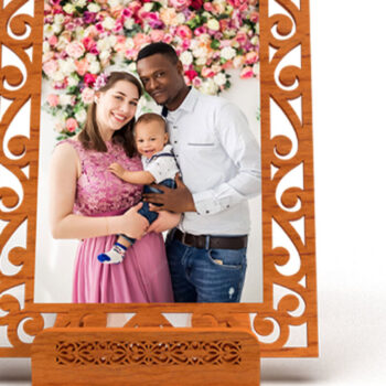 Intra απο ξύλο plywood 3mm-4mm πάχος – Βάση κορνίζας φωτογραφιών και κορνίζα Δίασταση  20x20 cm INTRAFABR-74959544 - Image 2