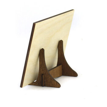 Intra απο ξύλο plywood 3mm-4mm πάχος – Βάση για κορνίζα φωτογραφιών I Στάση πλάκας καβαλέτο Δίασταση 20x20 cm INTRAFABR-90415308 - Image 8