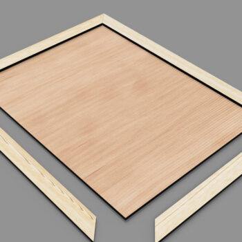 Intra απο ξύλο plywood 3mm-4mm πάχος – Κορνίζες φωτογραφιών Αρχεία κοπής με λέιζερ Δίασταση  20x20 cm INTRAFABR-99394325 - Image 1