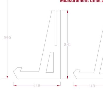 Intra απο ξύλο plywood 3mm-4mm πάχος – Στήριγμα φωτογραφιών Οθόνη Easel 023 Δίασταση  20x20 cm INTRAFABR-34326227 - Image 3