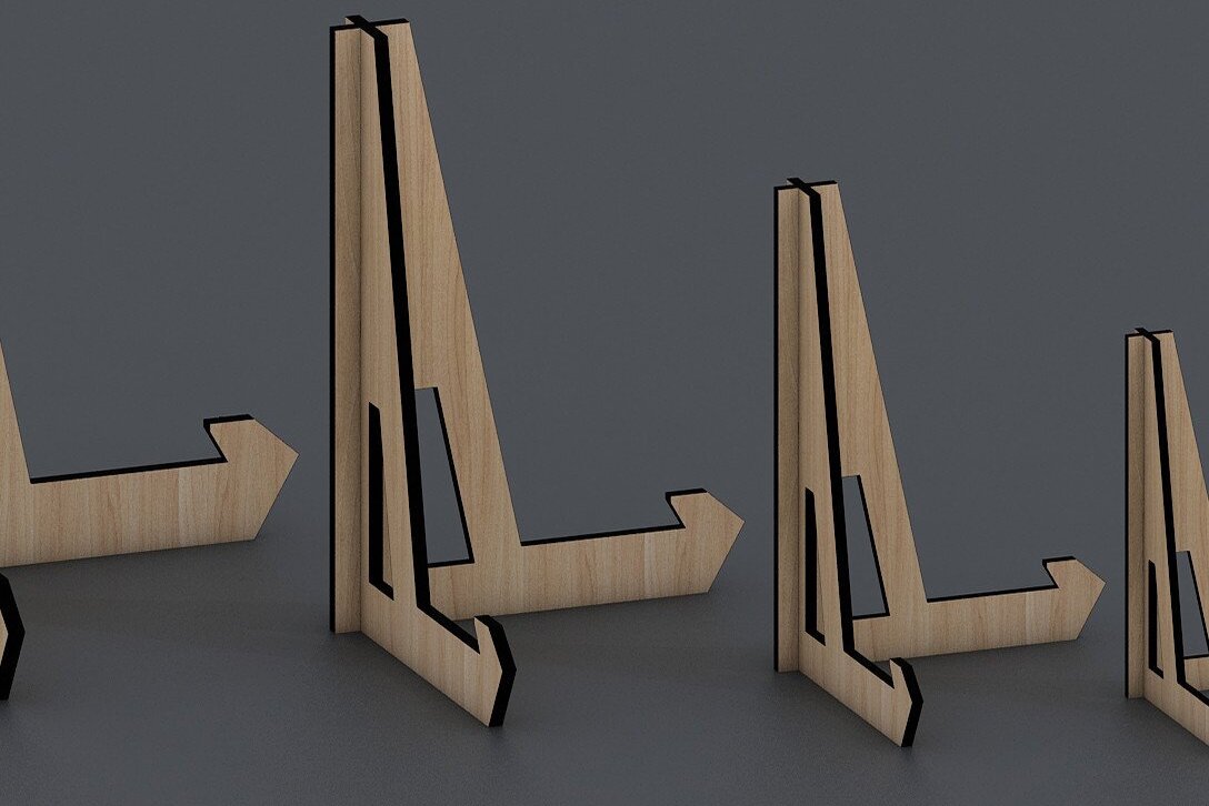 Intra απο ξύλο plywood 3mm-4mm πάχος – Φωτογραφική θήκη Εμφάνιση Αρχείων Αποκοπής με Λέιζερ 020 Δίασταση  20x20 cm INTRAFABR-34297000