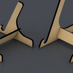 Intra απο ξύλο plywood 3mm-4mm πάχος – Photo Holder Easel Display Stand for Cut Δίασταση  20x20 cm INTRAFABR-65050068