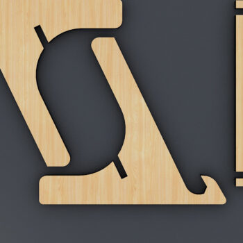 Intra απο ξύλο plywood 3mm-4mm πάχος – Photo Holder Easel Display Stand for Cut Δίασταση  20x20 cm INTRAFABR-65050068 - Image 2