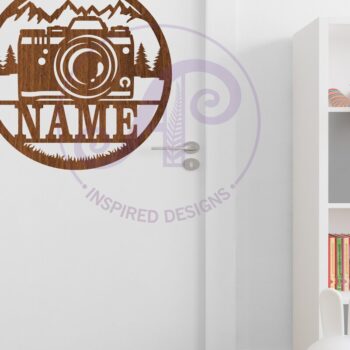 Intra απο ξύλο plywood 3mm-4mm πάχος – Σημάδι ονόματος φωτογράφου Laser Δίασταση  20x20 cm INTRAFABR-102442795 - Image 3