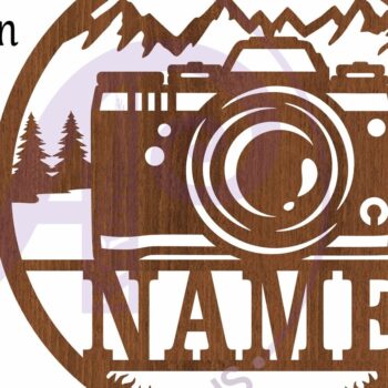 Intra απο ξύλο plywood 3mm-4mm πάχος – Σημάδι ονόματος φωτογράφου Laser Δίασταση  20x20 cm INTRAFABR-102442795 - Image 4