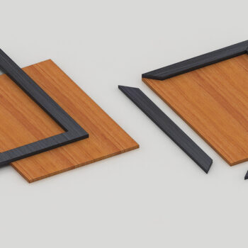 Intra απο ξύλο plywood 3mm-4mm πάχος – Pic Frame Set FilesGlowforge Δίασταση  45x45 cm INTRAFABR-64955223 - Image 3