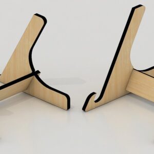 Intra απο ξύλο plywood 3mm-4mm πάχος – Pic Frame Stand, για Glowforge 035 Δίασταση  45x45 cm INTRAFABR-34328007