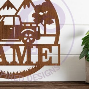 Intra απο ξύλο plywood 3mm-4mm πάχος – Pick Up Truck Name Sin Δίασταση  20x20 cm INTRAFABR-98741445