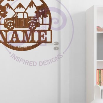 Intra απο ξύλο plywood 3mm-4mm πάχος – Pick Up Truck Name Sin Δίασταση  20x20 cm INTRAFABR-98741445 - Image 3