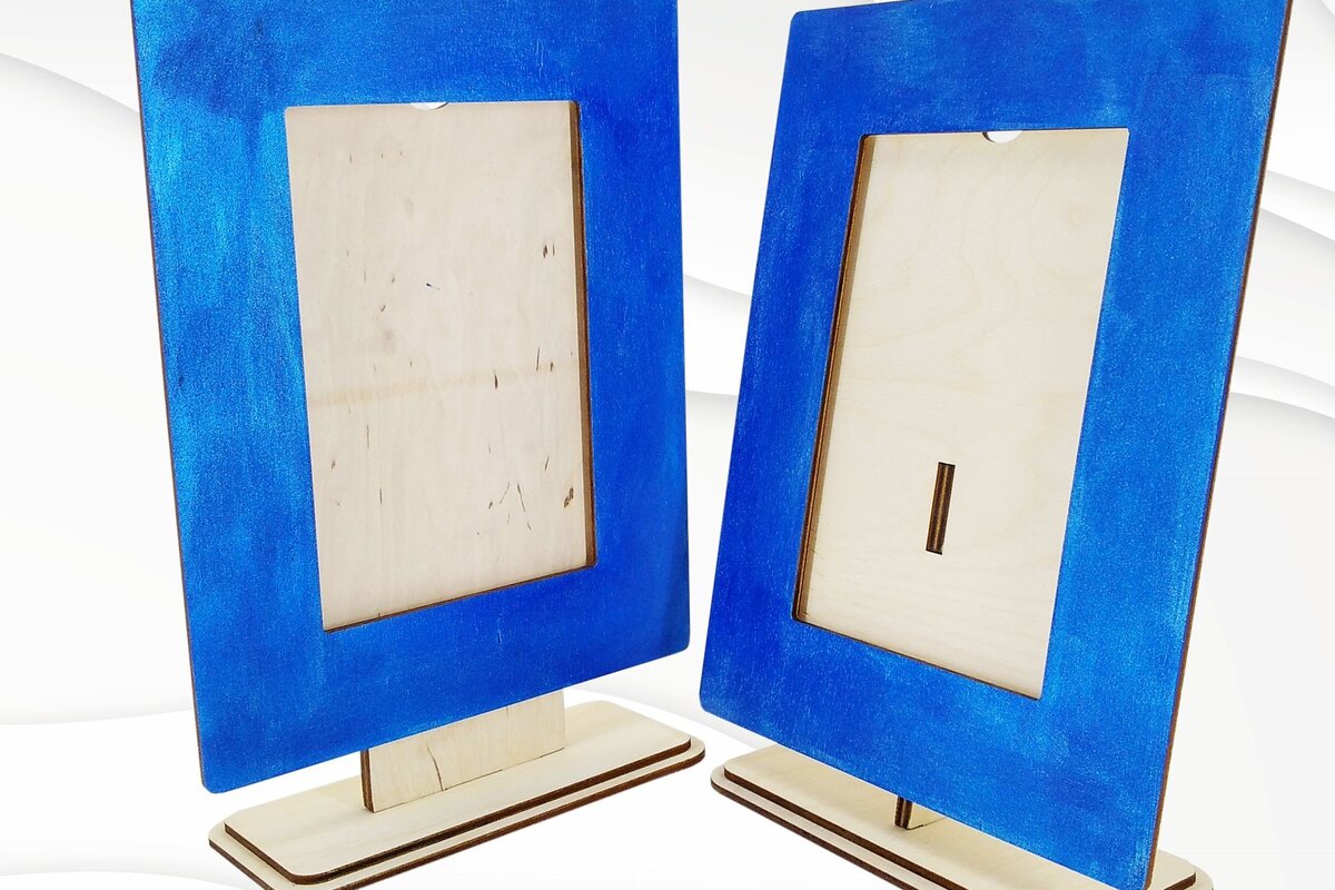 Intra απο ξύλο plywood 3mm-4mm πάχος – Κορνίζα Δίασταση  20x20 cm INTRAFABR-30389527