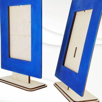 Intra απο ξύλο plywood 3mm-4mm πάχος – Κορνίζα Δίασταση 20x20 cm INTRAFABR-30389527 - Image 2