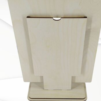 Intra απο ξύλο plywood 3mm-4mm πάχος – Κορνίζα Δίασταση 20x20 cm INTRAFABR-30389527 - Image 10