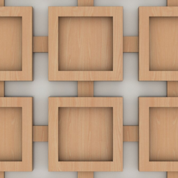 Intra απο ξύλο plywood 3mm-4mm πάχος – Κορνίζα για 094 Δίασταση  20x20 cm INTRAFABR-117800612 - Image 3
