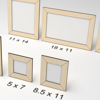 Intra απο ξύλο plywood 3mm-4mm πάχος – Σετ κορνίζας - Αρχεία κοπής με λέιζερ Δίασταση 20x20 cm INTRAFABR-27317993 - Image 1