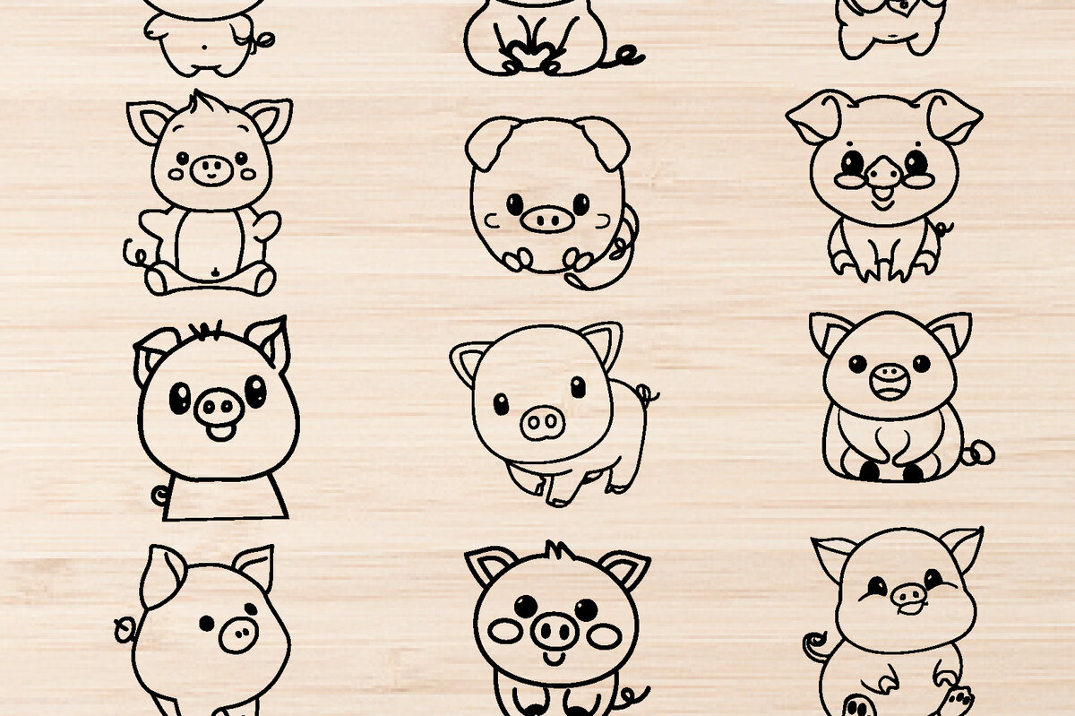 Intra απο ξύλο plywood 3mm-4mm πάχος – ΔέσμηPig Δίασταση  20x20 cm INTRAFABR-61205858