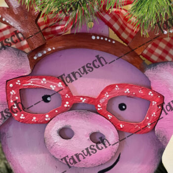 Intra απο ξύλο plywood 3mm-4mm πάχος – Pig Laser Single Line Δίασταση  20x20 cm INTRAFABR-54512230 - Image 3