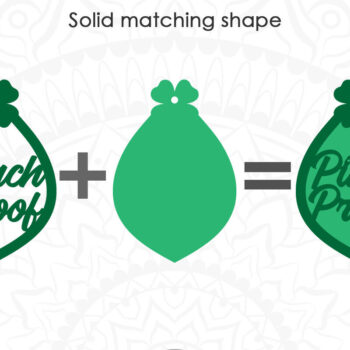 Intra απο ξύλο plywood 3mm-4mm πάχος – Pinch Proof, Σκουλαρίκι, Ημέρα του Αγίου Πατρικίου Δίασταση  5x5 cm INTRAFABR-6922668 - Image 5