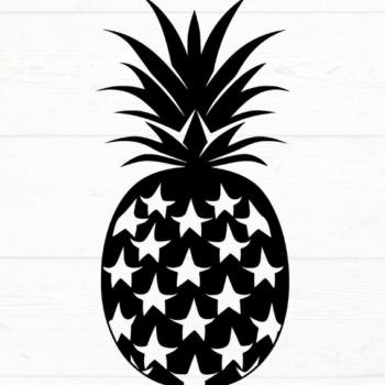 Intra απο ξύλο plywood 3mm-4mm πάχος – Pineapple, DXF, EPS, JPG, PNG Δίασταση  20x20 cm INTRAFABR-115722944 - Image 6