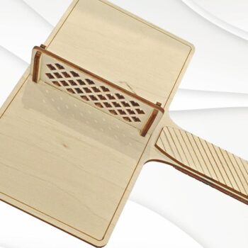 Intra απο ξύλο plywood 3mm-4mm πάχος – Παιχνίδι πινγκ πονγκ για ένα,  κοπής με λέιζερ Δίασταση  20x20 cm INTRAFABR-117931768 - Image 3