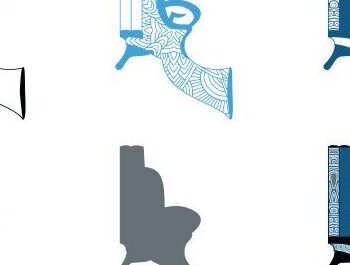 Intra απο ξύλο plywood 3mm-4mm πάχος – Πιστόλι διάνυσμα Δίασταση  20x20 cm INTRAFABR-34514774 - Image 3