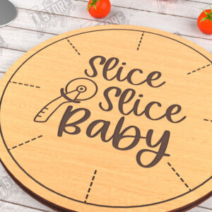 Intra απο ξύλο plywood 3mm-4mm πάχος – Pizza Board | Χαραγμένη σανίδα κοπής Δίασταση  20x20 cm INTRAFABR-115954082