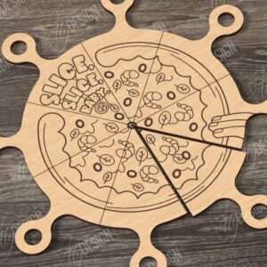 Intra απο ξύλο plywood 3mm-4mm πάχος – Pizza Board| Σανίδα κοπής |CNC Δίασταση  20x20 cm INTRAFABR-121513010